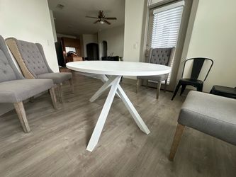 White Dining Table — $100