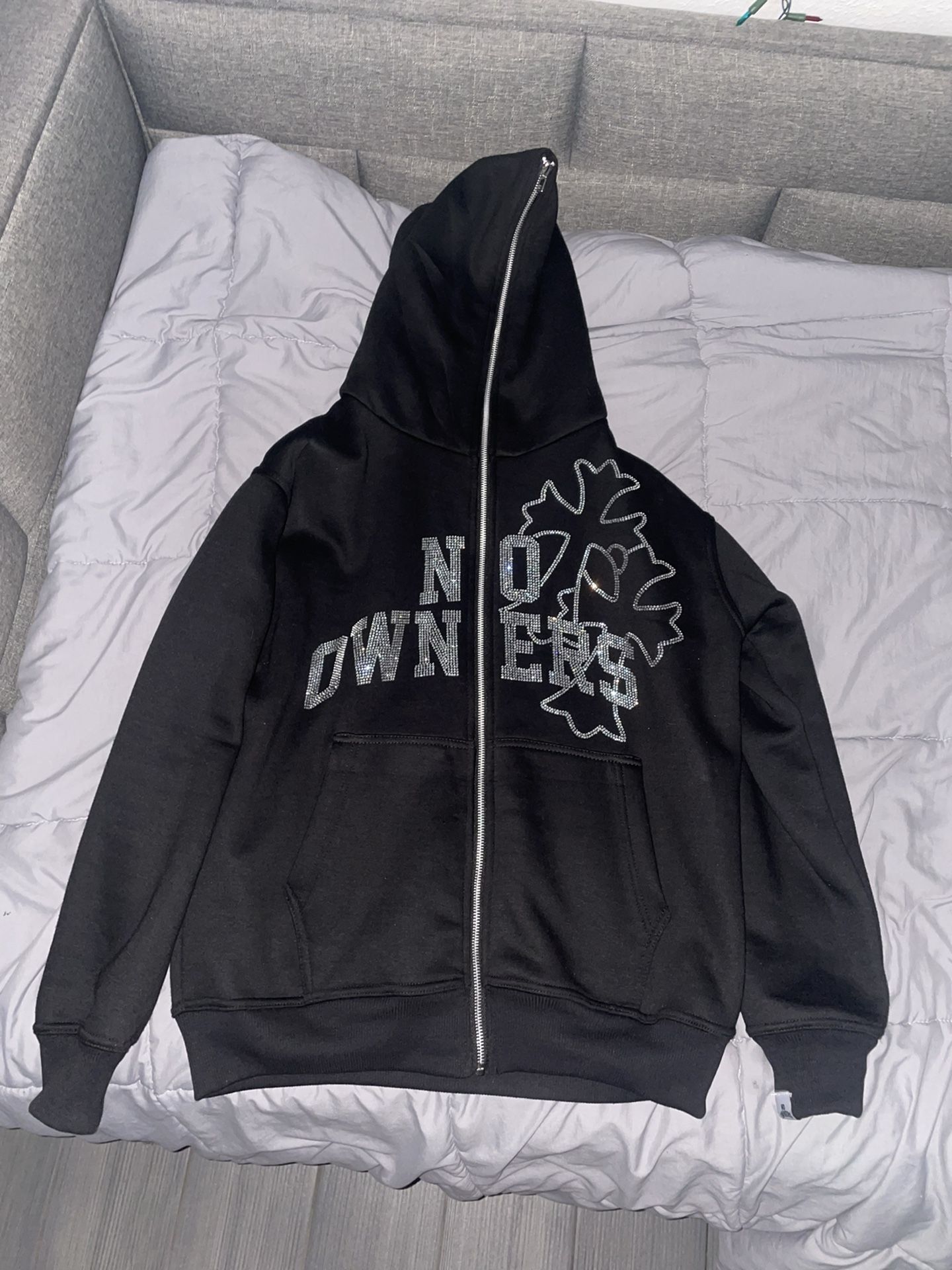 No Owners Full Zip Up Hoodie