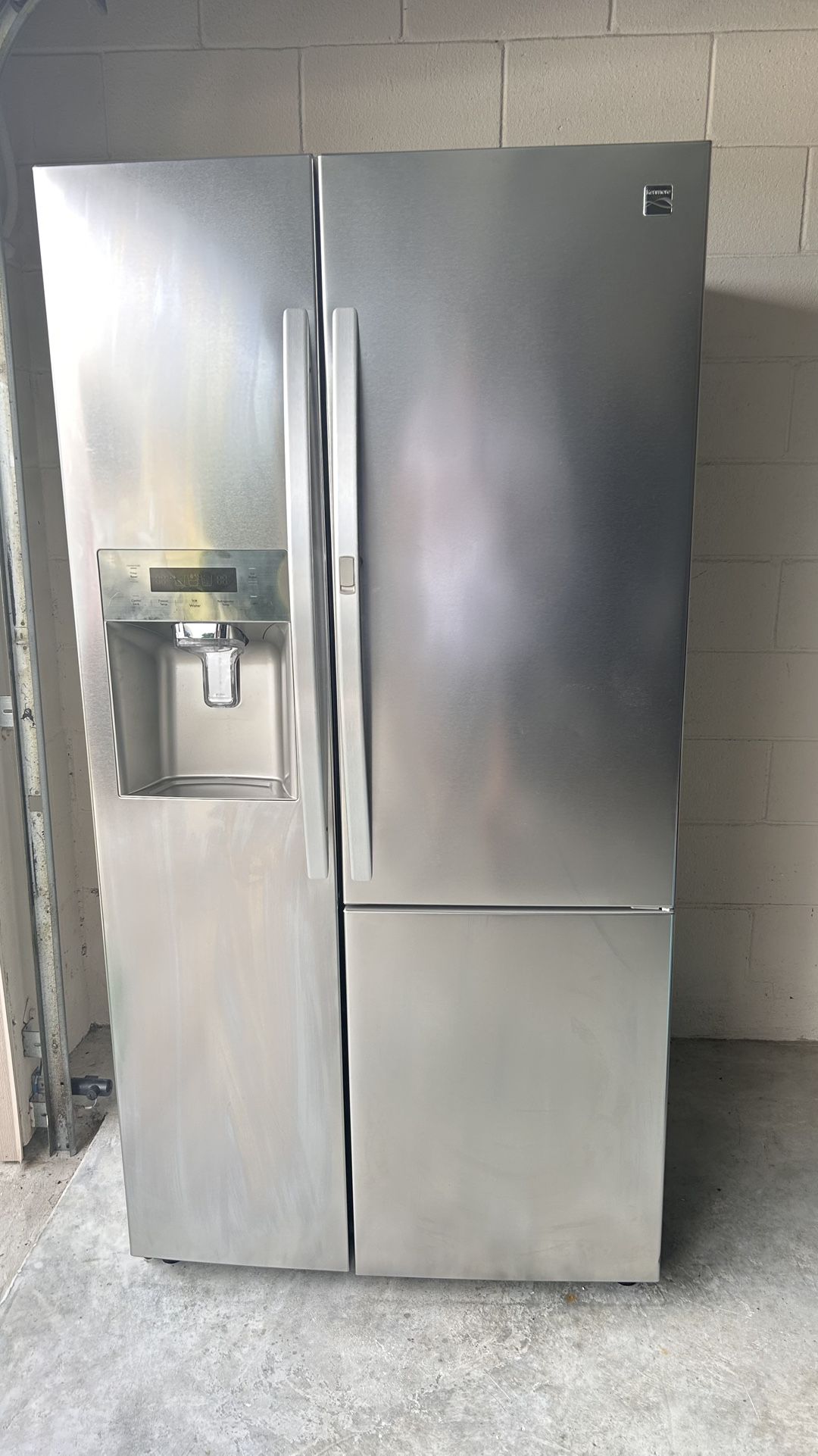 Used Not Cooling kenmore Side By side Refrigerator