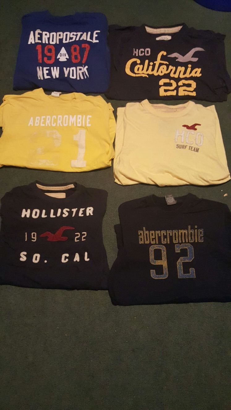 Hollister/Abercrombie/Areo