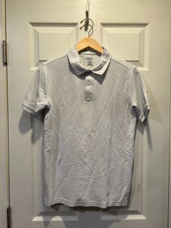 Chaps Big Kids White Polo (Uniform) Short Sleeve Shirt, Size: XL