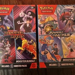 Pokemon - Destined Rival and Journey Together Booster Bundles