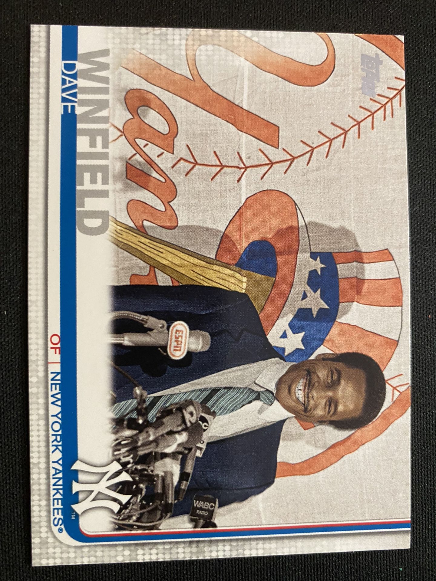 2019 Topps SP Greats Variation Dave Winfield #653.2 HOF