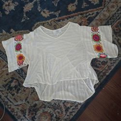 Cinco de Mayo Crochet blouse