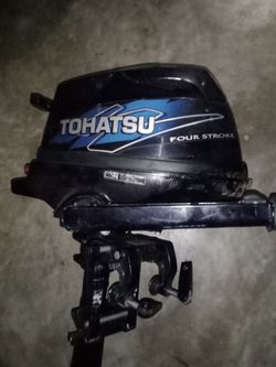 Tohatsu.   Boat motor 3.5.