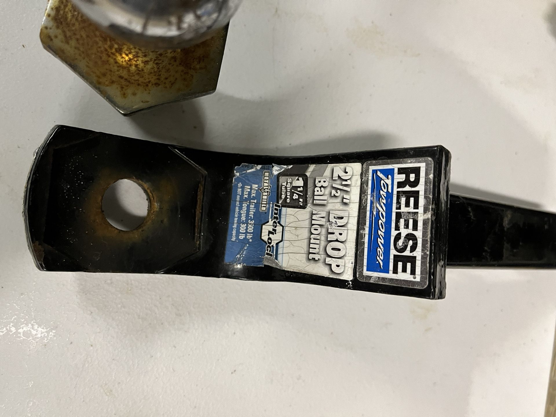 Tow Ball And Slip Neck