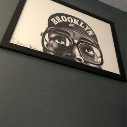 Original Framed Spike lee Art work