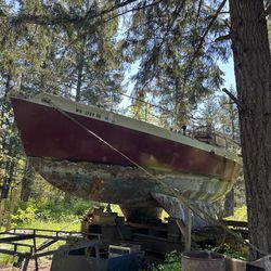 Free 10 Ton Steel Sail Boat 