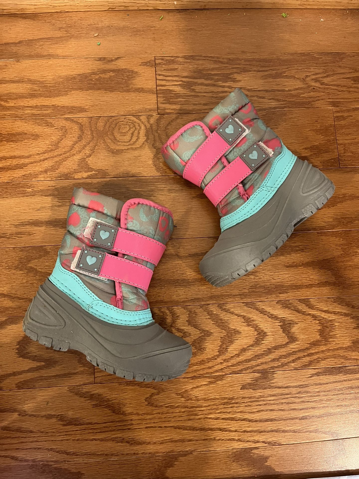 Toddler Girl Size 7 Winter Snow Boots
