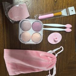 Kit De Maquillaje .Brochas De Maquillaje ,brochas Para Base Y Sombra De Maquillaje 