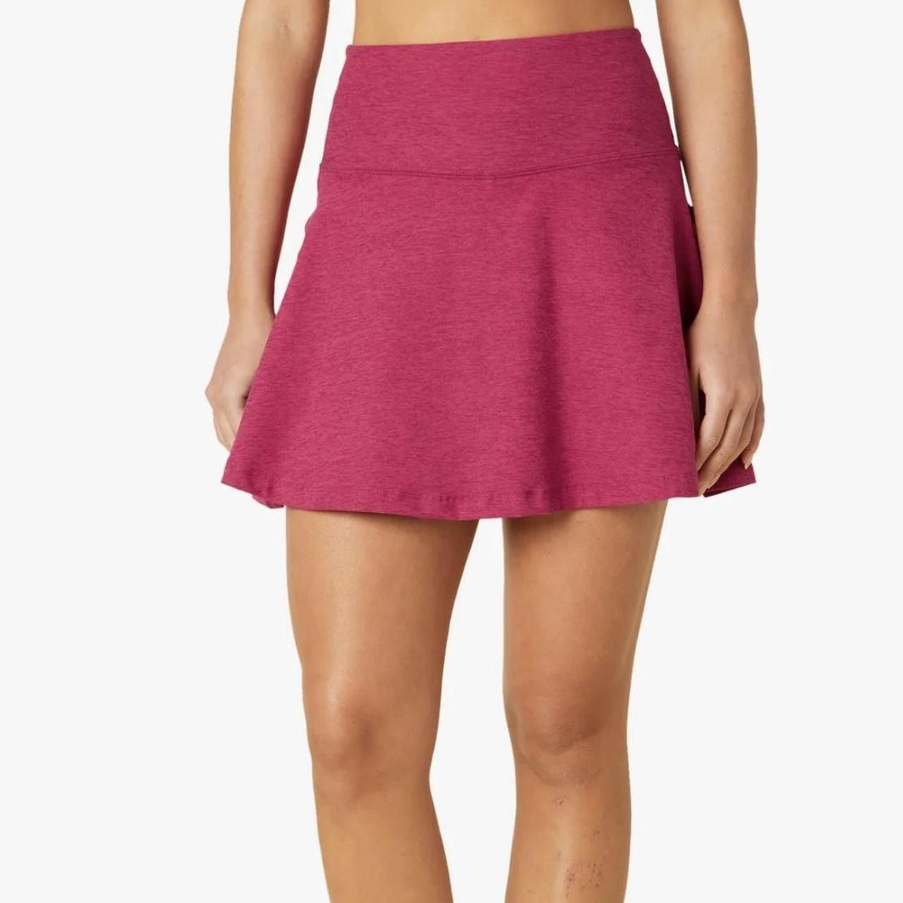 Beyond Yoga Spacedye Tie Breaker Circle Skirt in Pink