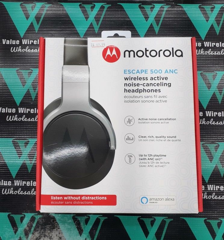 Headphones Motorola Escape 500 Anc Escape 500 Anc Wireless Earbuds