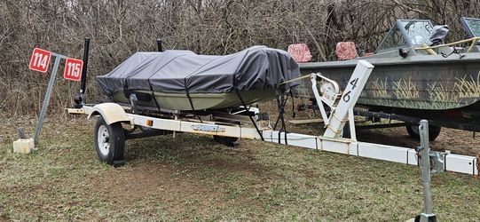 Jon Boat And Trailer