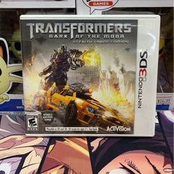 Transformers Dark Of The Moon - Nintendo 3DS 