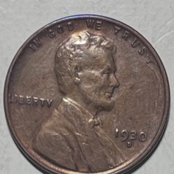 1930D Lincoln Wheat Penny 