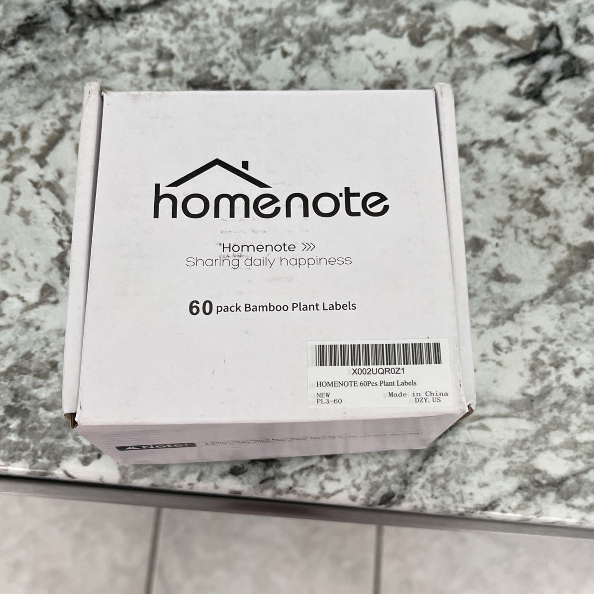 Home note-Bamboo Plant Labels