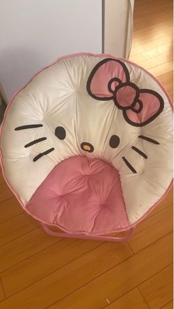 Adult hello kitty saucer chair