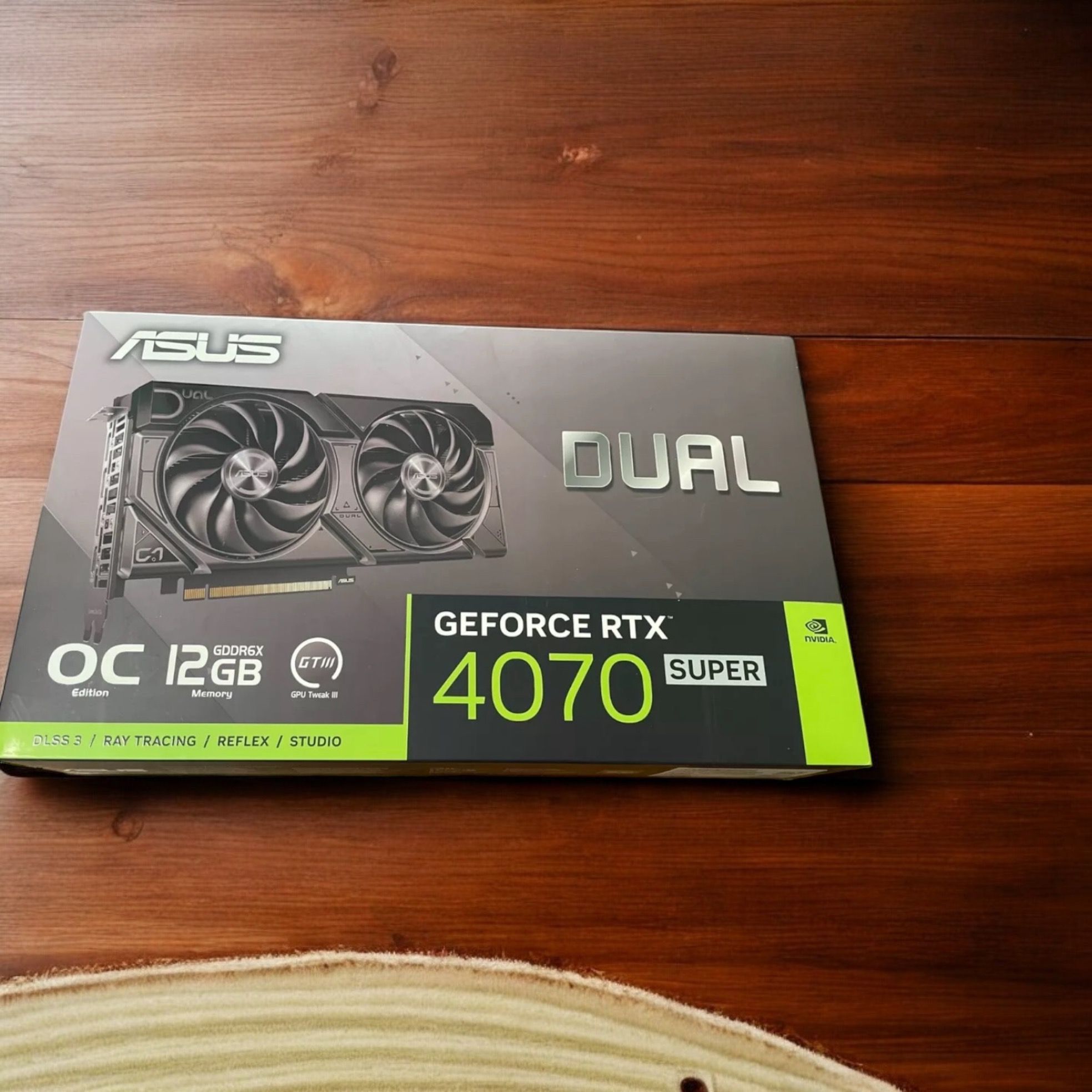 6579771 ASUS dual RTX 4070 super eVO OC 12GB GDDR6X 4.0 graphics card,All Products : American Fashion Style Bags On Sale