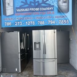 Nevera, Refrigerator Samsung, 36x28x69, Warranty 3 Months, Delivery Available 