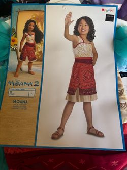Disney Moana 2 Child Costume Size M (7-8)