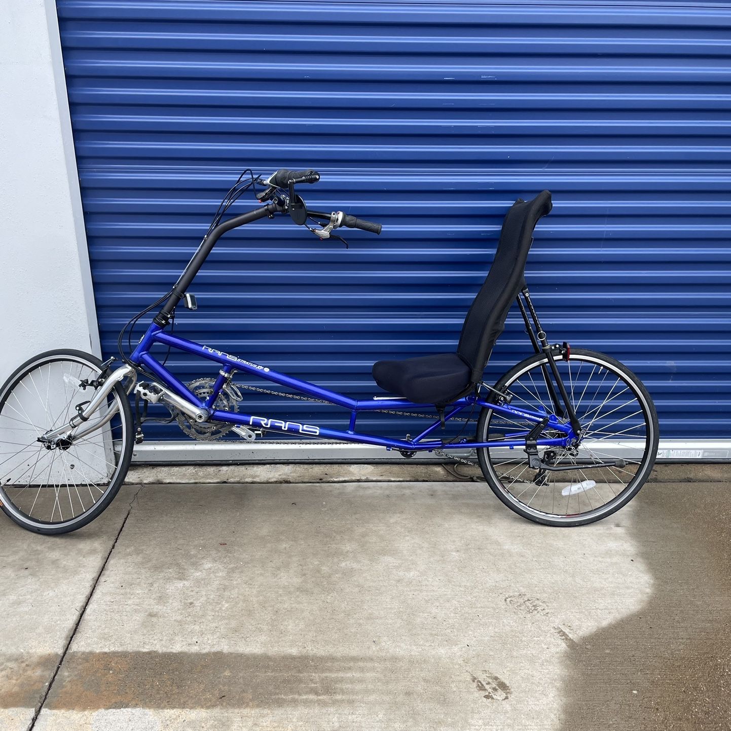 Stratus recumbent cheap bike