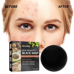 [Free shipping] Deep Cleansing Of The Face, African Black Soap For Body And Face Cleansing, Handmade Whitening Soap For Darker Skin 