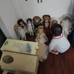seymour mann's vintage porcelain dolls