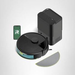 iRobot Roomba 105 Combo Robot Vacuum & Mop AutoEmpty Dock - Self-Empties for 75 Days, Intense Power-Lifting Suction, LiDAR Navigation, Multiple Clean