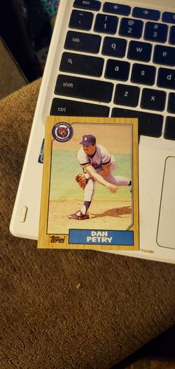 Dan petry baseball card