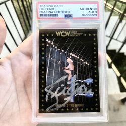 RIC FLAIR Autograph PSA 