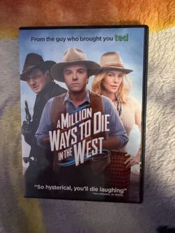 A million ways to die in the west dvd