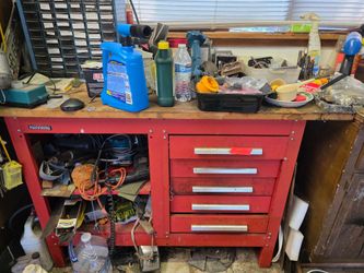 Kennedy work bench and everything on/in it!