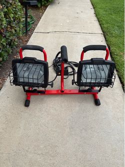 Craftsman Dual Head Halogen Work Light