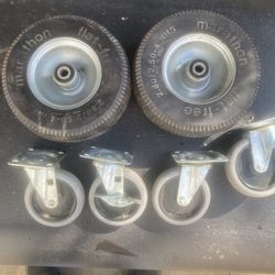 Wheels for like a dolly