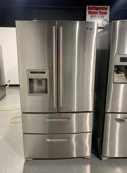 LG 4-Door Stainless Steel Refrigerator
