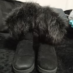 Women Fur Boots 