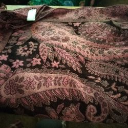 Paisley Soft Woven Wrap