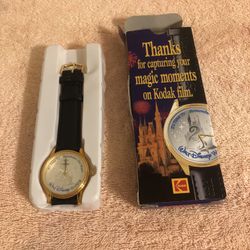 Vintage Walt Disney Kodak 25th Anniversary Watch NIB