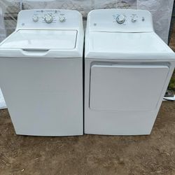 GE Washer And Electric Dryer 