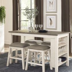 Table With Stools 