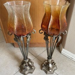 Candle Holders - Set Of 2