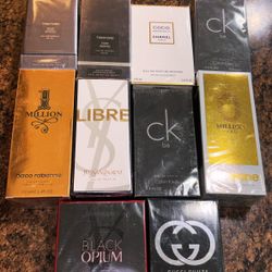 COLOGNES AND PERFUMES