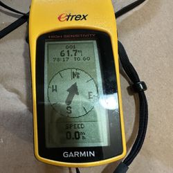 Garmin  Gps Navigation Etrex H Handheld Battery Operated 