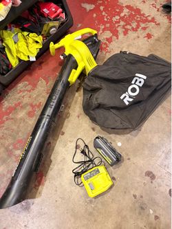 Ryobi 40 volt cordless vac attack Kit
