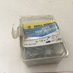 Self Drilling Hex Screws 8-18x1. 51 Pcs. New