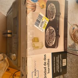 Free Double Burner Hot Plate