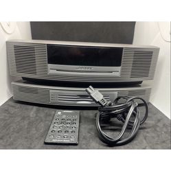 Bose Wave Music System Working w/ 3-Disc Multi-CD Changer*not Working and Remote