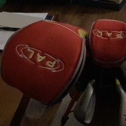 Kids ping golf clubs