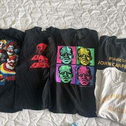 Horror Movie T Shirts Size Small