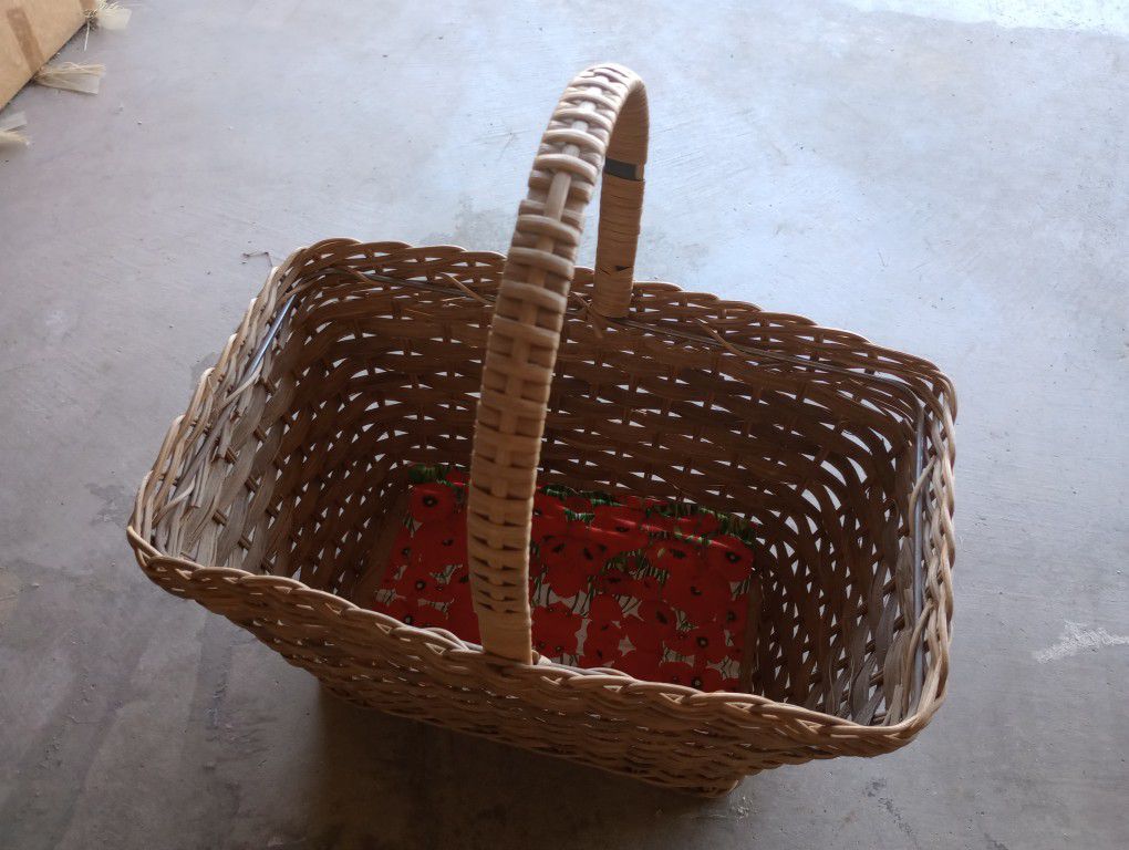 Sturdy Basket With Handle From Germany 